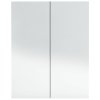 vidaXL Koupelnová skříňka se zrcadlem 60 x 15 x 75 cm MDF antracitová