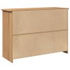 vidaXL Příborník se zásuvkami Panama 112x40x80 cm masivní borové dřevo