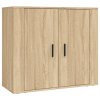 vidaXL Skříň highboard dub sonoma kompozitní dřevo