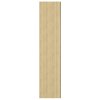 vidaXL Koupelnová skříňka se zrcadlem 60x15x75 cm MDF bílá a dub