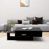 vidaXL Konferenční stolek černý 105 x 55 x 32 cm kompozitní dřevo