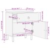 vidaXL Noční stolek 50 x 33 x 60 cm masivní mangovníkové dřevo