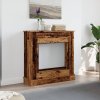 vidaXL Krbová obestavba old wood 90 x 30 x 90 cm kompozitní dřevo