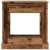 vidaXL Krbová obestavba old wood 90 x 30 x 90 cm kompozitní dřevo
