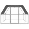 vidaXL Klec pro kuřata 3 x 4 x 2 m pozinkovaná ocel