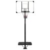vidaXL Basketbalový koš s průhlednou deskou 256–361 cm polykarbonát
