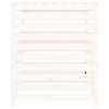 vidaXL Kompostér bílý 82,5 x 82,5 x 99,5 cm masivní borové dřevo