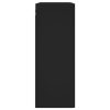 vidaXL Nástěnné skříňky 2 ks černé kompozitní dřevo