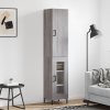 vidaXL Skříň highboard šedá sonoma 34,5 x 34 x 180 cm kompozitní dřevo