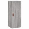 vidaXL Skříň highboard šedá sonoma 34,5 x 34 x 180 cm kompozitní dřevo