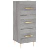 vidaXL Skříň highboard šedá sonoma 34,5 x 34 x 180 cm kompozitní dřevo