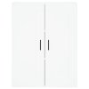 vidaXL Skříň highboard bílá 69,5 x 34 x 180 cm kompozitní dřevo