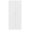 vidaXL Šatní skříň bílá 80 x 52 x 180 cm kompozitní dřevo
