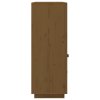 vidaXL Skříň highboard medově hnědá 100x40x108,5 cm masivní borovice