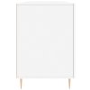 vidaXL Psací stůl bílý 140 x 50 x 75 cm kompozitní dřevo