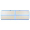vidaXL Nafukovací cvičební podložka s pumpou 300x100x10 cm PVC modrá