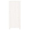 vidaXL Příborník bílý 70 x 35 x 80 cm masivní borové dřevo