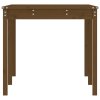 vidaXL Zahradní stůl medově hnědý 159,5x82,5x76 cm masivní borovice