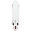 vidaXL Nafukovací Stand Up Paddleboard (SUP) červenobílý