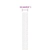 vidaXL Lodní lano celobílé 16 mm 250 m polypropylen