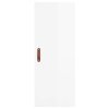 vidaXL Skříň highboard bílá s vysokým leskem 34,5x34x180 cm kompozit