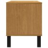 vidaXL TV skříňka FLAM 110 x 40 x 50 cm masivní borové dřevo