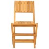 vidaXL Skládací zahradní židle 2 ks 47x61x90 cm masivní teakové dřevo