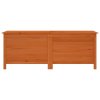 vidaXL Zahradní úložný box hnědý 150x50x56,5 cm masivní jedlové dřevo