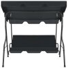 vidaXL Zahradní houpačka antracitová 170 x 110 x 153 cm