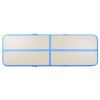 vidaXL Nafukovací cvičební podložka s pumpou 700x100x10 cm PVC modrá