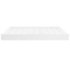 vidaXL Taštičková matrace střední tvrdost bílá 180 x 200 x 20 cm umělá kůže