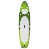 vidaXL Nafukovací SUP paddleboard a příslušenství zelený 360x81x10 cm