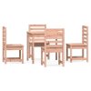 vidaXL 5dílný zahradní jídelní set masivní dřevo douglasky