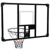 vidaXL Basketbalový koš s průhlednou deskou 106x69x3 cm polykarbonát