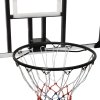 vidaXL Basketbalový koš s průhlednou deskou 106x69x3 cm polykarbonát
