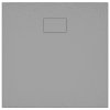 vidaXL Sprchová vanička SMC šedá 90 x 80 cm