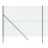 vidaXL Drátěné pletivo zelené 1,4 x 25 m