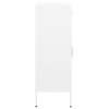 vidaXL Úložná skříň bílá 80 x 35 x 101,5 cm ocel