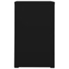 vidaXL Kancelářská skříň černá 46 x 62 x 102,5 cm ocel