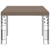 vidaXL Altán ke zdi 3 x 3 x 2,5 m taupe