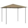 vidaXL Altán 3 x 3 x 2,6 m taupe 160 g/m²