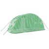 vidaXL Skleník s ocelovým rámem zelený 10 m² 5 x 2 x 2,3 m
