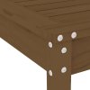 vidaXL 5dílný zahradní jídelní set medově hnědý masivní borové dřevo
