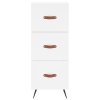 vidaXL Skříň highboard bílá 34,5 x 34 x 180 cm kompozitní dřevo
