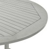 vidaXL Zahradní stůl šedý 200 x 100 x 75 cm masivní akáciové dřevo