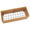 vidaXL Vyvýšený záhon 100x40x38 cm recyklované teakové dřevo a ocel