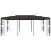 vidaXL Altán 3 x 6 m antracitový