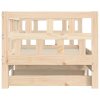 vidaXL Válenda s přistýlkou 80 x 200 cm masivní borové dřevo