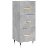vidaXL Skříň highboard betonově šedá 34,5x34x180 cm kompozitní dřevo