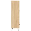 vidaXL Skříň highboard dub sonoma 69,5 x 31 x 115 cm kompozitní dřevo